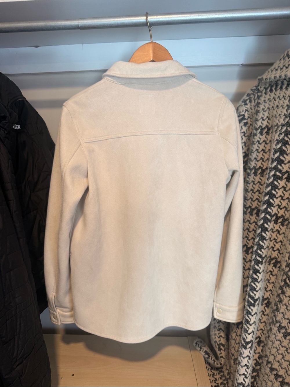 suede button up - Picture 5 of 5